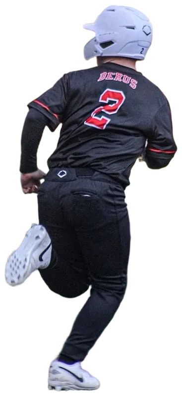 Simon Derus running the bases